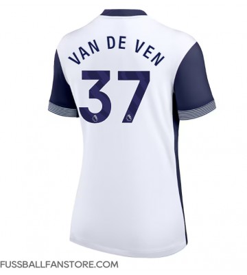 Tottenham Hotspur Micky van de Ven #37 Replik Heimtrikot Damen 2024-25 Kurzarm